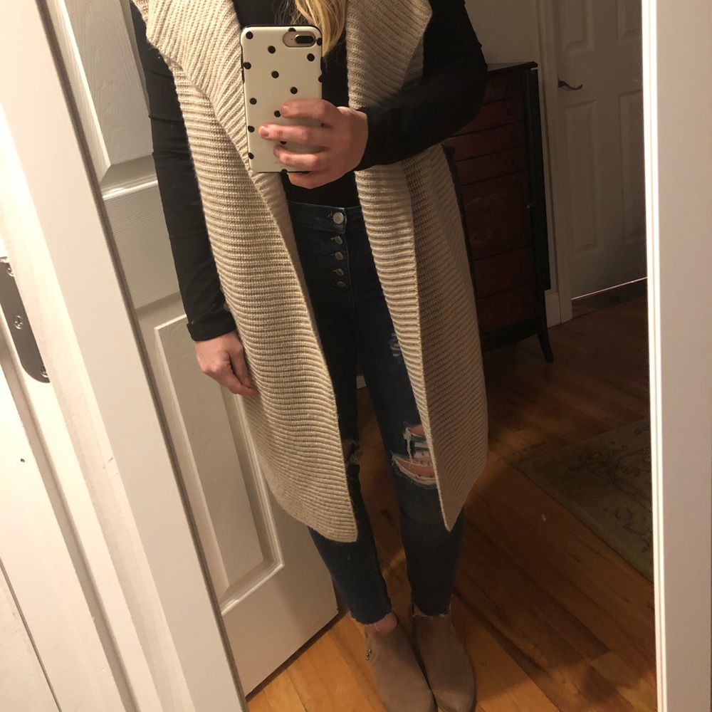 Ellen Tracy, size medium, Wrap Sweater